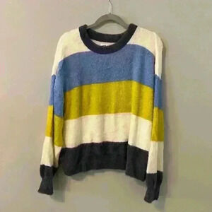 Aerie Flurry Crew Pullover Size Small